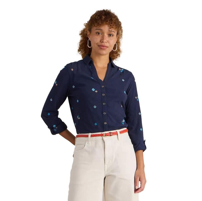 White Stuff Annie Embroidered Shirt image number 0